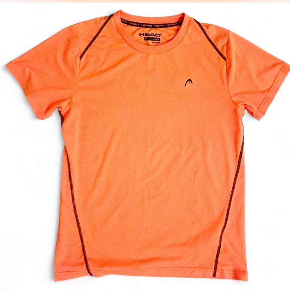 KIDS HEAD NWOT 🎉Orange Athletic T-Shirt